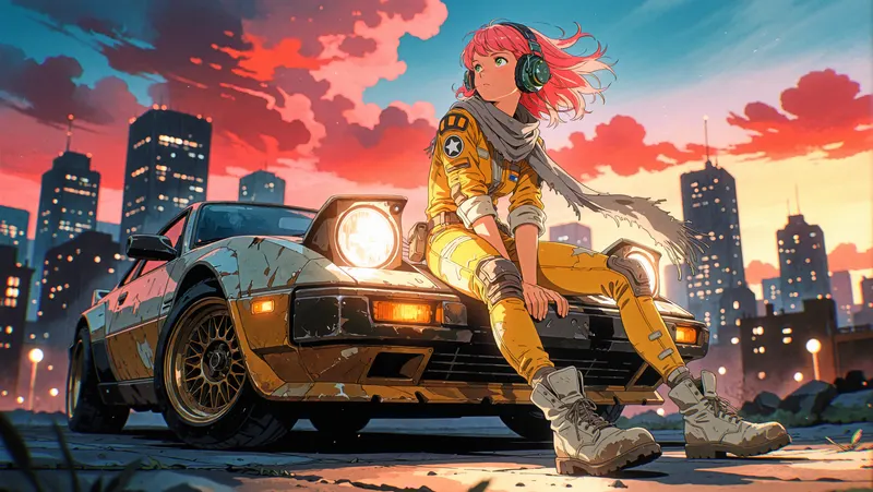 put this on and take the wheel — key art